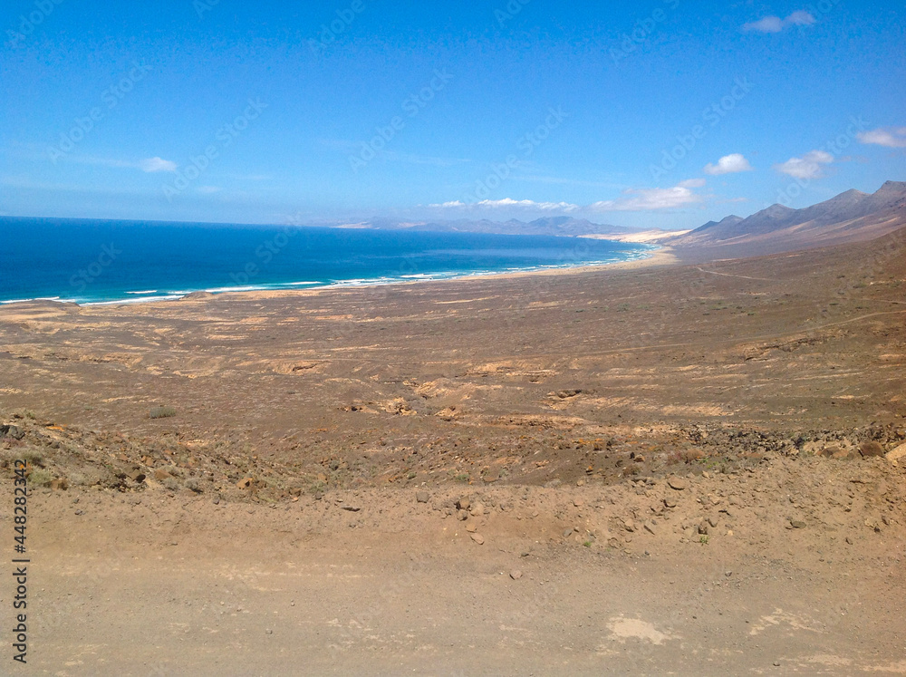 view of the desert