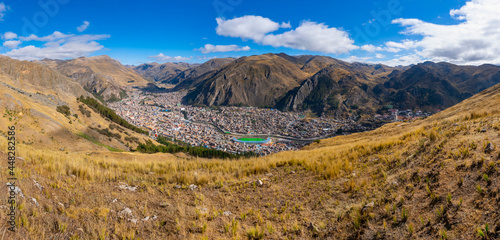 THE MORNING OF A SUNNY DAY IN THE CITY OF HUANCAVELICA IN PERU © ELVIZZ