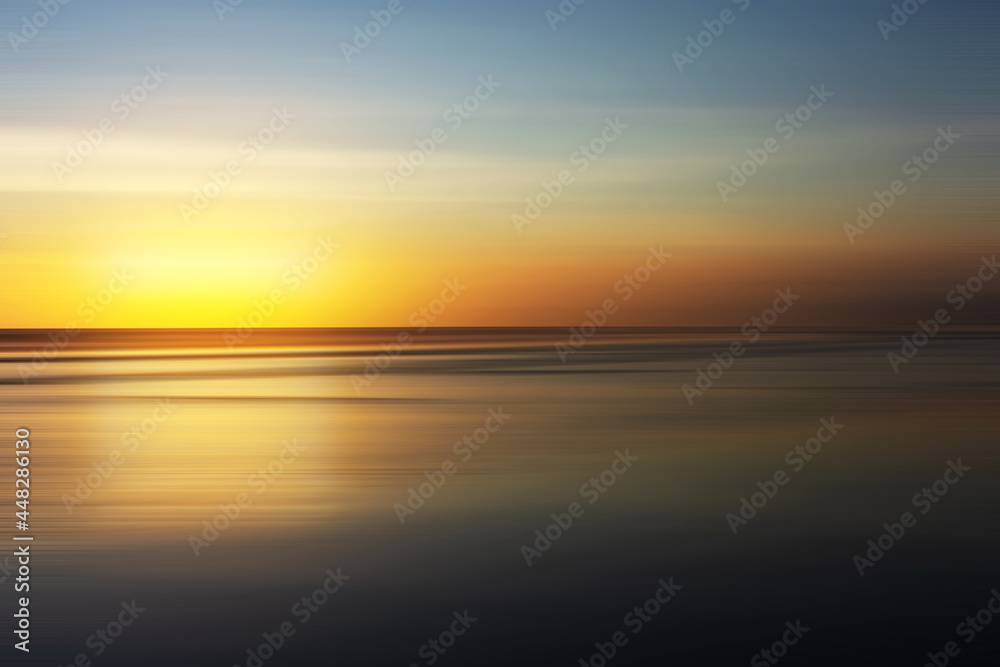 Colorful abstract Sunset background backdrop