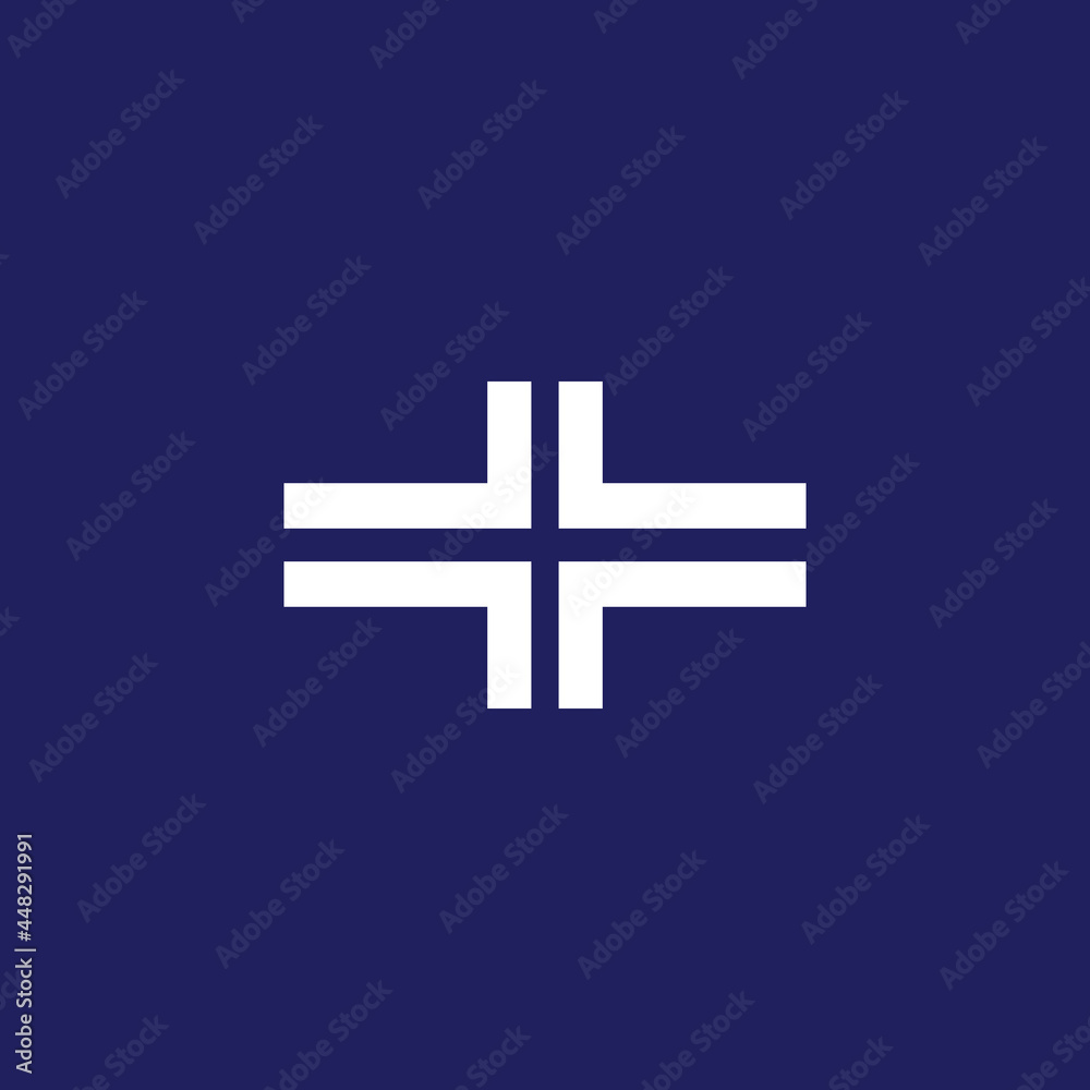 Obraz premium logo purpose minimalist design vector template eps