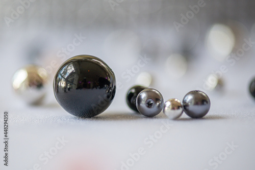 Obraz na płótnie close up of a beads