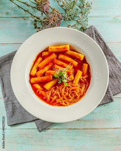 Korean Stir-fried Rice Cake, 'Tteokbokki'