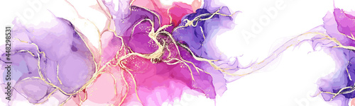 Modern creative design,  background marble texture. Alcohol ink. Vector illustration.