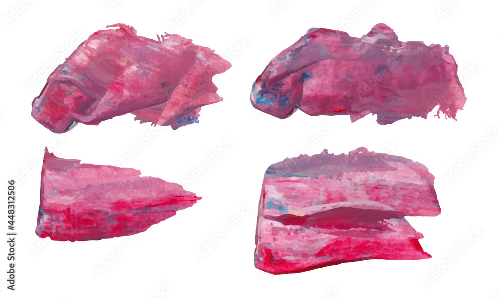 pink acrylic and gouache brush stroke with original paint textured pink acrylic and gouache brush stroke with original paint textured