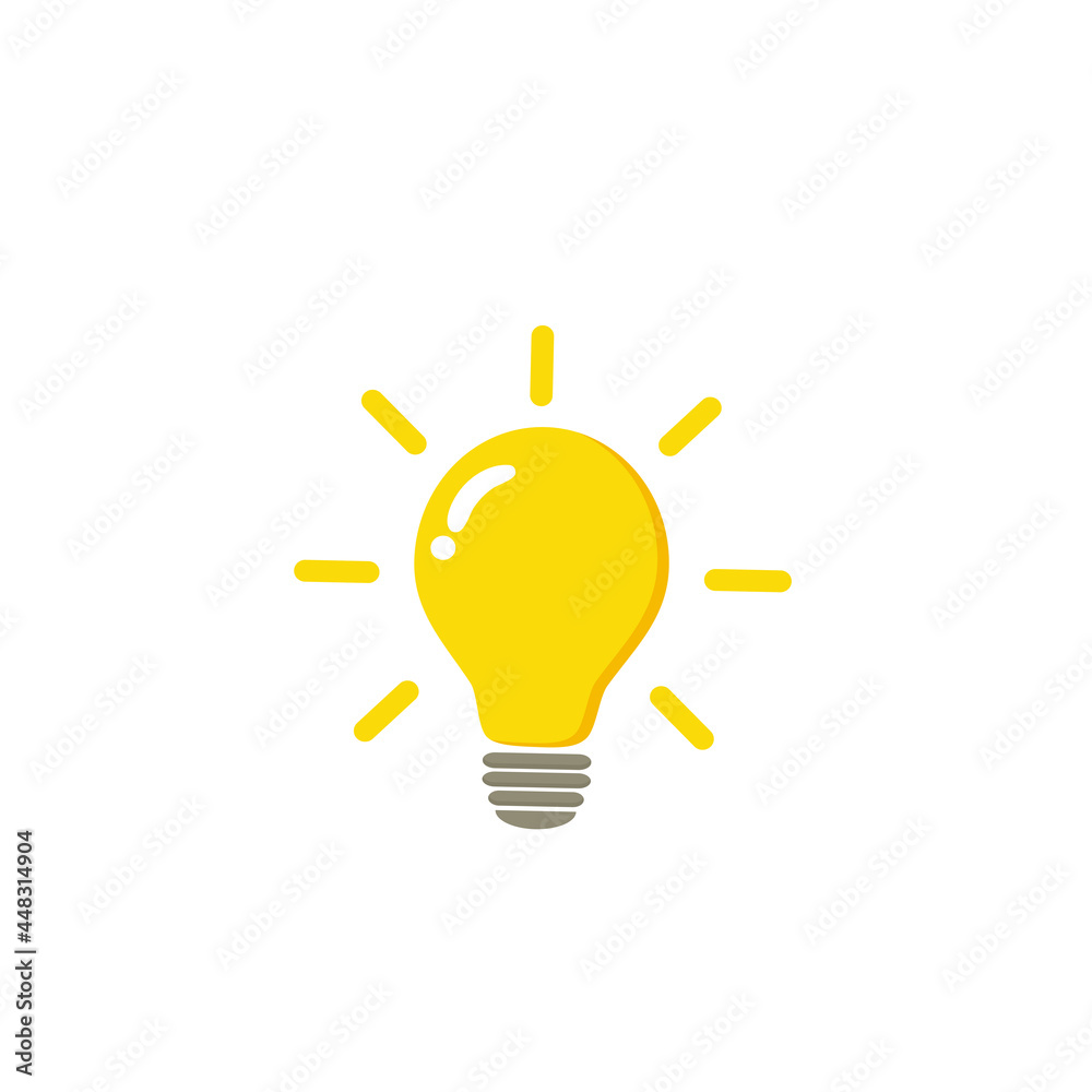 The light bulb is full of ideas And creative thinking, analytical thinking for processing. Light bulb icon vector. ideas symbol illustration. The light bulb is full of ideas And creative thinking, analytical thinking for processing. Light bulb icon vector. ideas symbol illustration.
