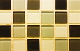 closeup texture of tile table background, tile texture pattern on wall or floor background