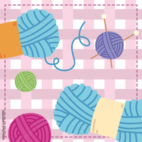 knitting wools handcraft