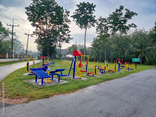 Wallpaper Mural No children playing on public playground Torontodigital.ca