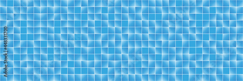 blue vector mosaic pattern texture background 