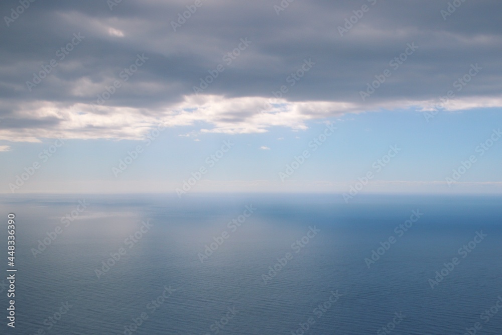Fototapeta premium clouds over the sea