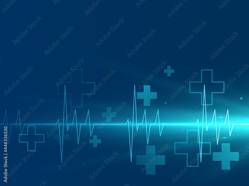 2D illustration medical structure background 2D illustration medical structure background