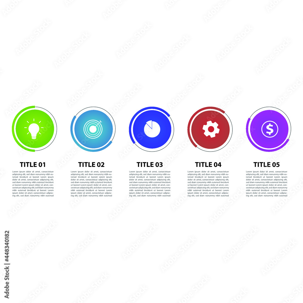 Infographic vector design template Infographic vector design template