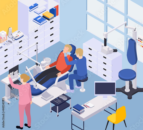 Dental Clinic Illustration