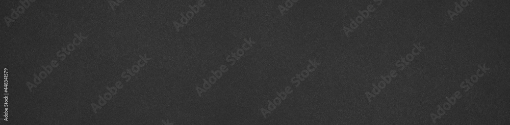 Fototapeta premium black paper texture background in web banner format