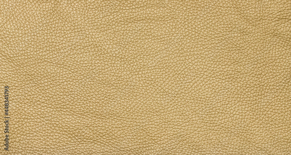 Fototapeta premium texture of yellow leather background 