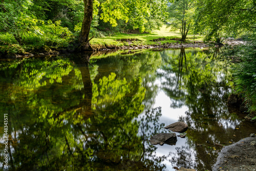 River Llugwy in Betws-y-coed photo