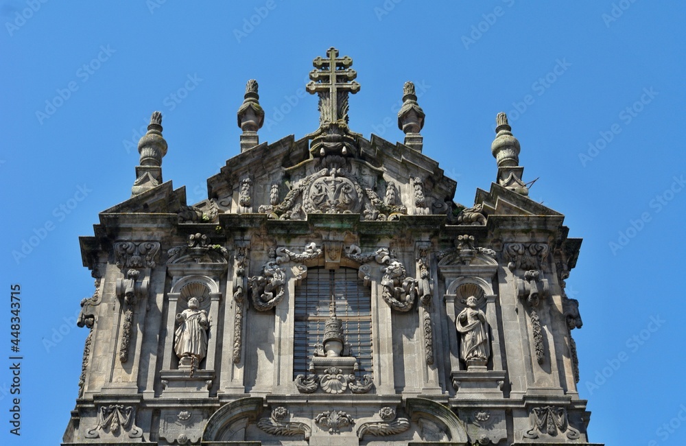 Fototapeta premium Clerigos church in Porto - Portugal