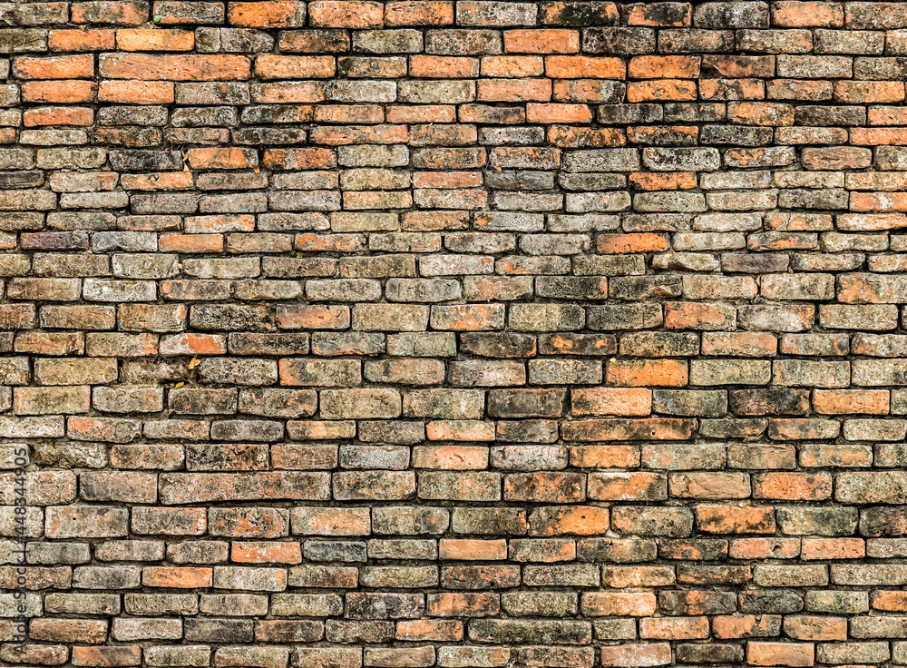 Obraz premium Grunge old brick wall. For using as background, texture and pattern.
