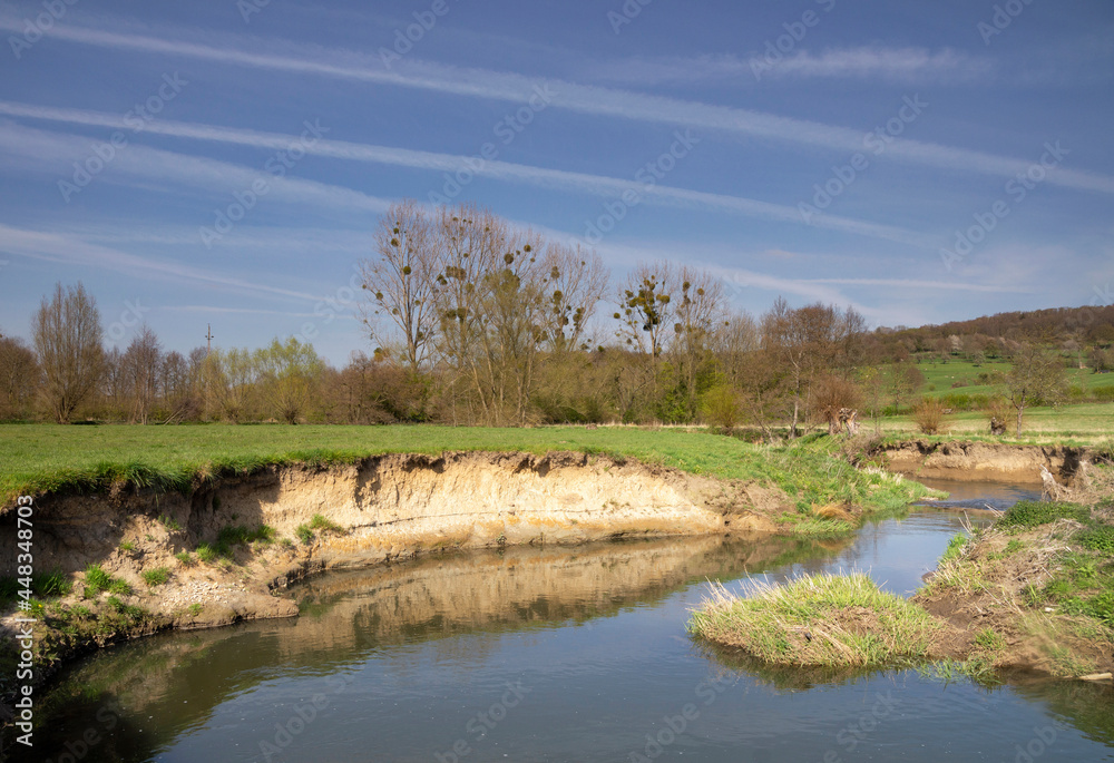 The river Geul close to the village Epen The river Geul close to the village Epen