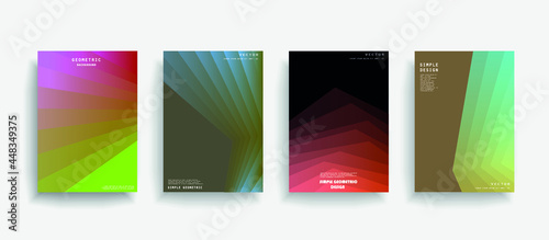 Creative hard paint cover design backgrounds vector. Minimal trendy style organic shapes pattern with copy space for text design for invitation, Party card,Social Highlight Covers and stories page