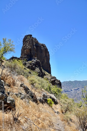 rocks in the mountains