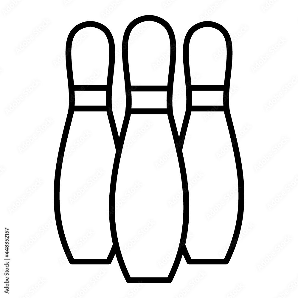 bowling pins and ball bowling pins and ball