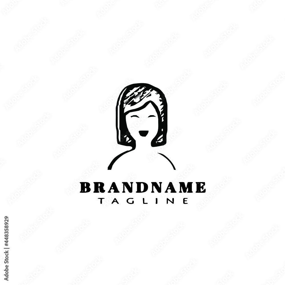 avatar cartoon logo icon design flat vector illustration avatar cartoon logo icon design flat vector illustration