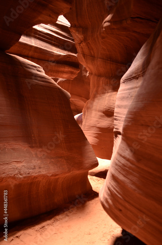 Narrow Red Rock Slot Canyon in Arizona