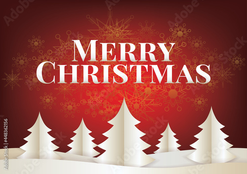 merry chrismas art vector
