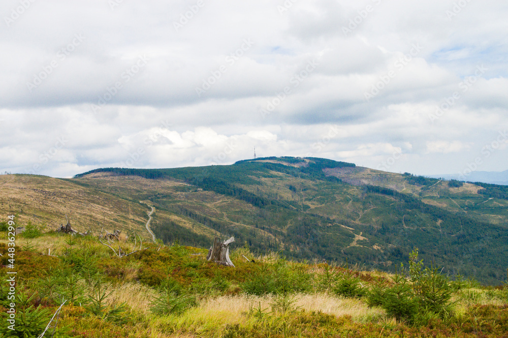 Fototapeta premium Widok na Skrzyczne