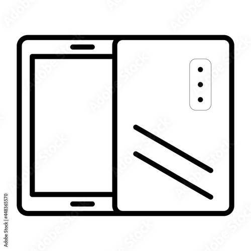Devise Vector Line Icon Design