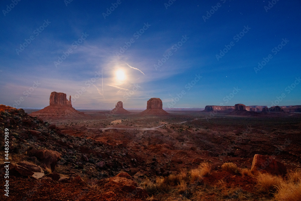 Moonlighting in Monument Valley