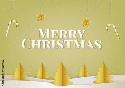 merry chrismas art vector