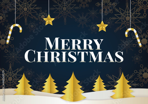merry chrismas art vector