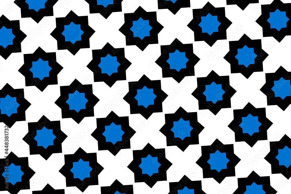 Simple geometric pattern in the colors of the national flag of Estonia Simple geometric pattern in the colors of the national flag of Estonia