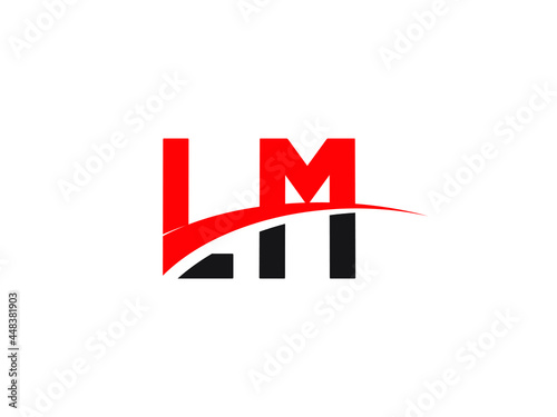 Free Download LM Letter Initial Logo Design Template - GFXLoad