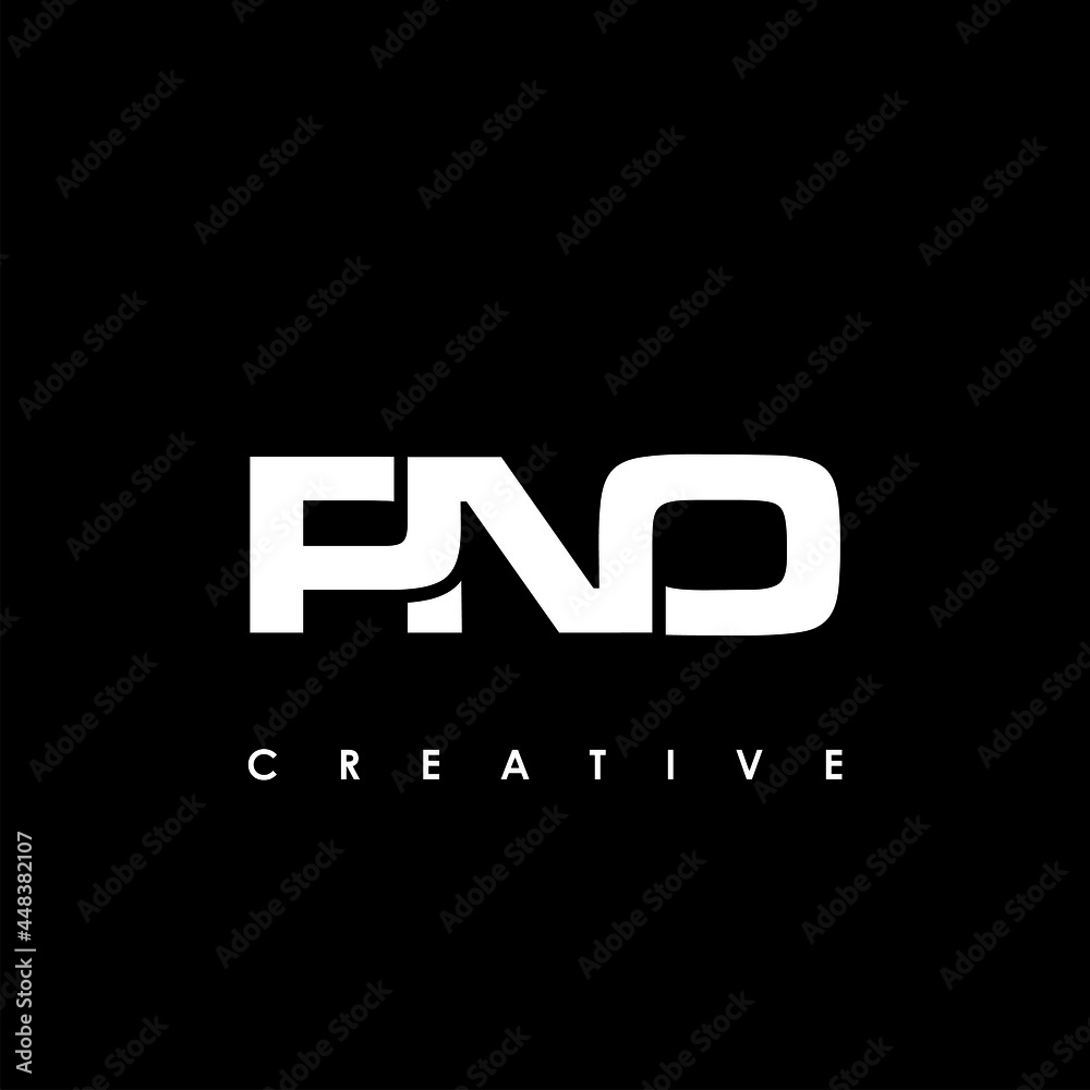 PNO Letter Initial Logo Design Template Vector Illustration PNO Letter Initial Logo Design Template Vector Illustration