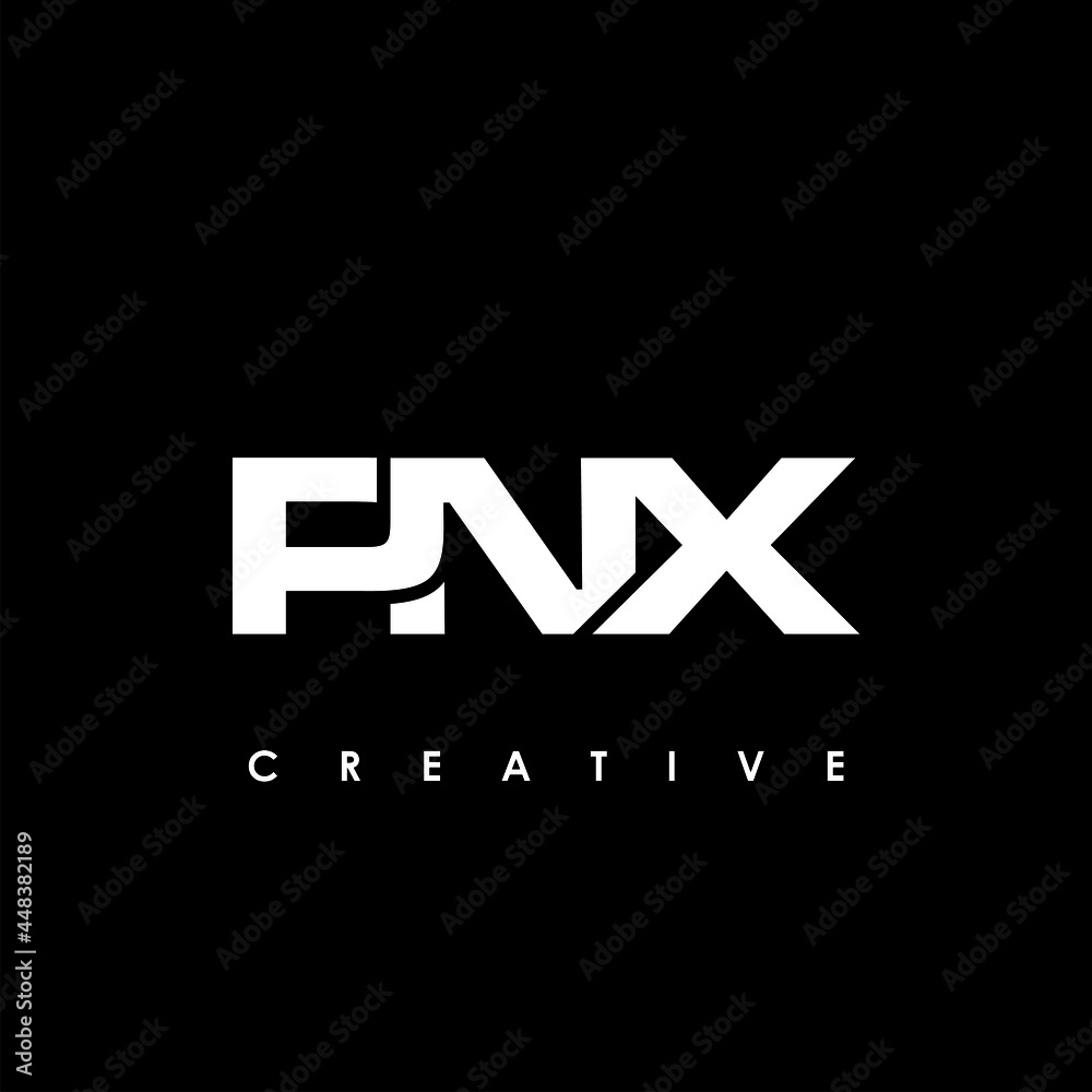 PNX Letter Initial Logo Design Template Vector Illustration PNX Letter Initial Logo Design Template Vector Illustration