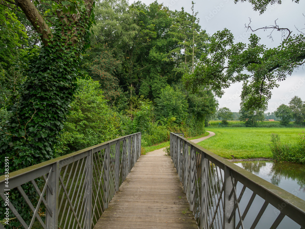 Das Dorf Gemen im westlichen Münsterland