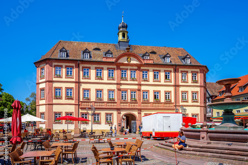 Marktplatz, Panorama, Neustadt an der Weinstrasse, Deutschland 