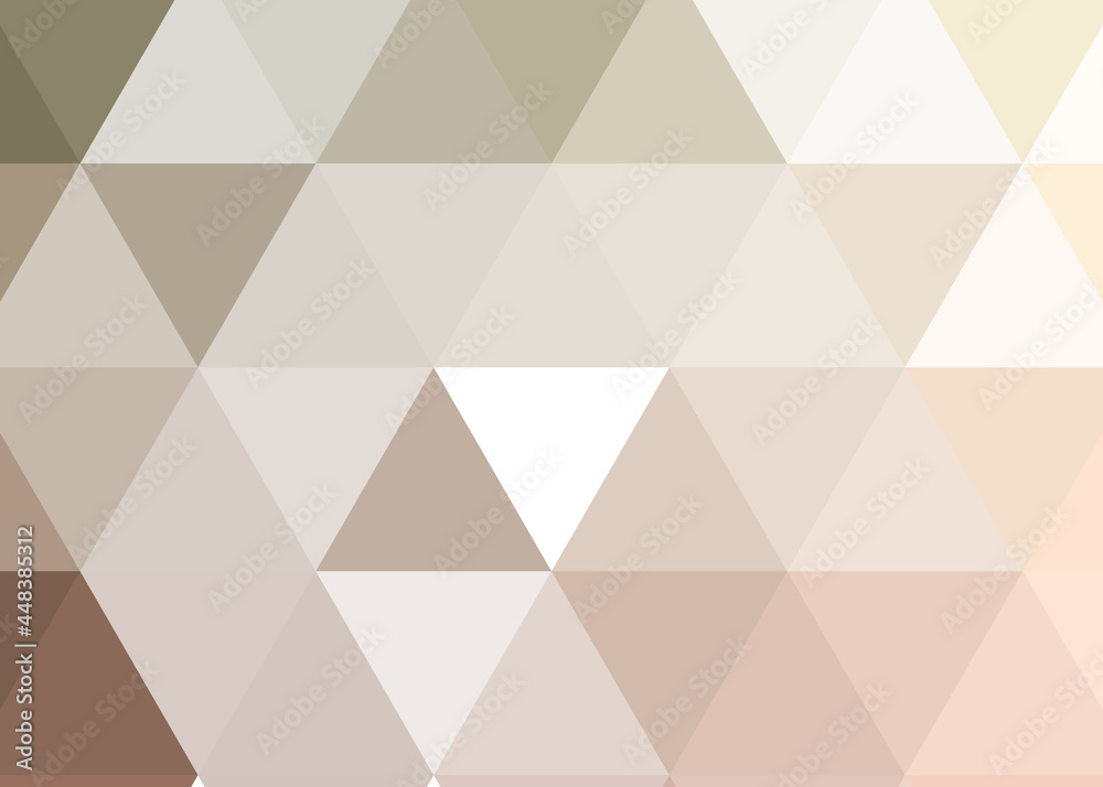 Obraz premium Abstract color Low-Polygones Generative Art background illustration