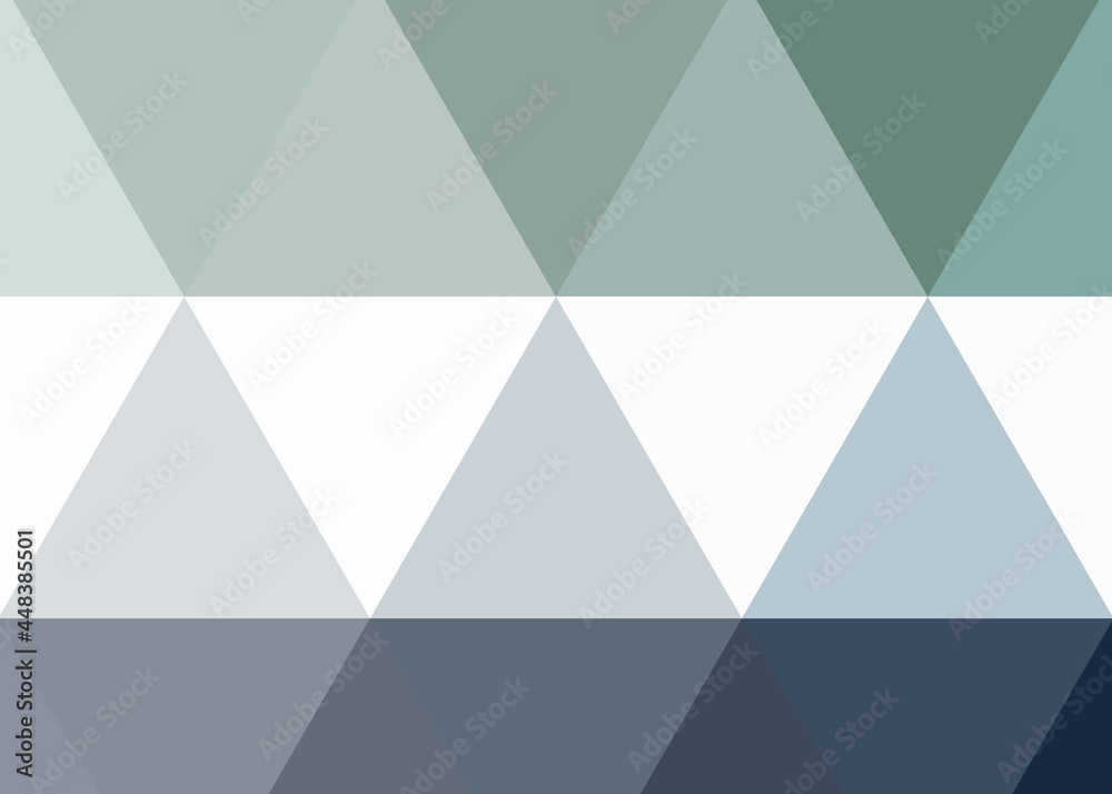 Fototapeta premium Abstract color Low-Polygones Generative Art background illustration