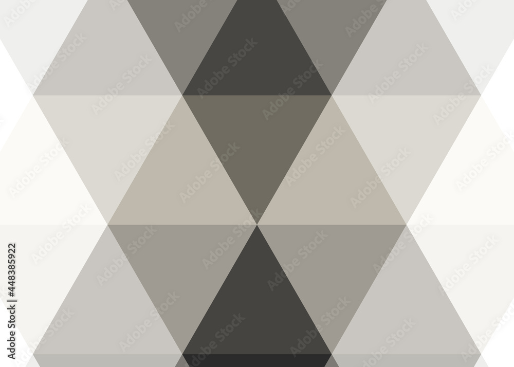 Fototapeta premium Abstract color Low-Polygones Generative Art background illustration