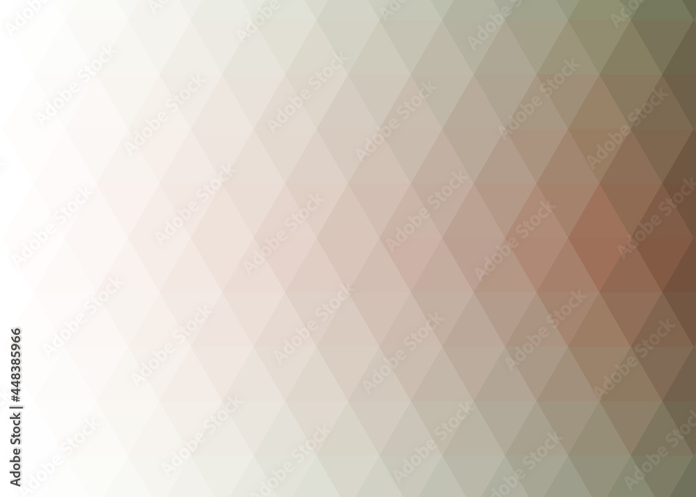 Fototapeta premium Abstract color Low-Polygones Generative Art background illustration