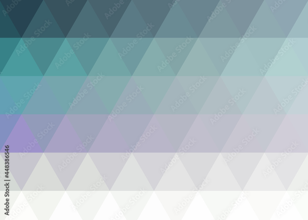 Fototapeta premium Abstract color Low-Polygones Generative Art background illustration