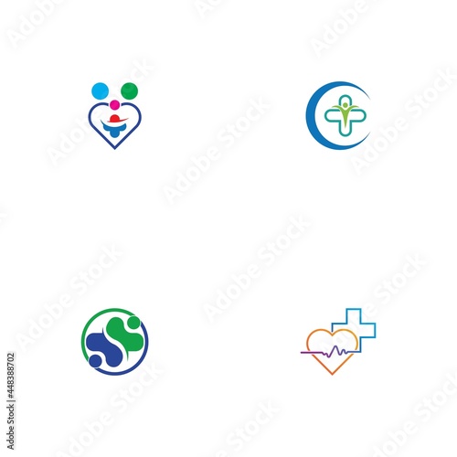 health medical logo design