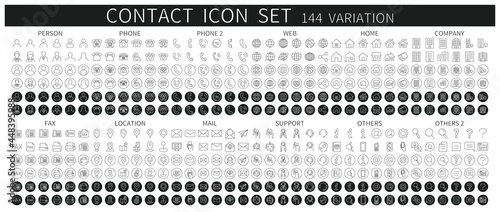 Contact Icons144