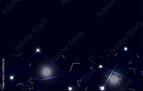 circuit connecting dots and lines.abstract background.molecules technology with polygonal shapes, Connection structure. Big data visualization,futuristic Illustration Vector design