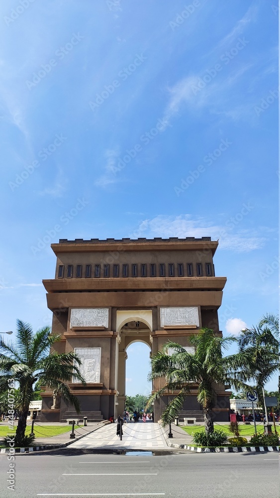 Obraz premium pavilion in the park