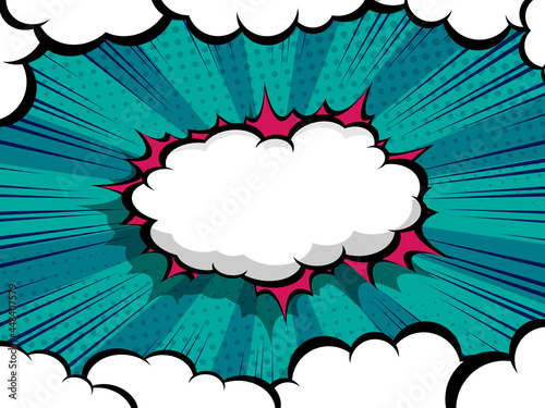 abstract comic book, pop art cartoon